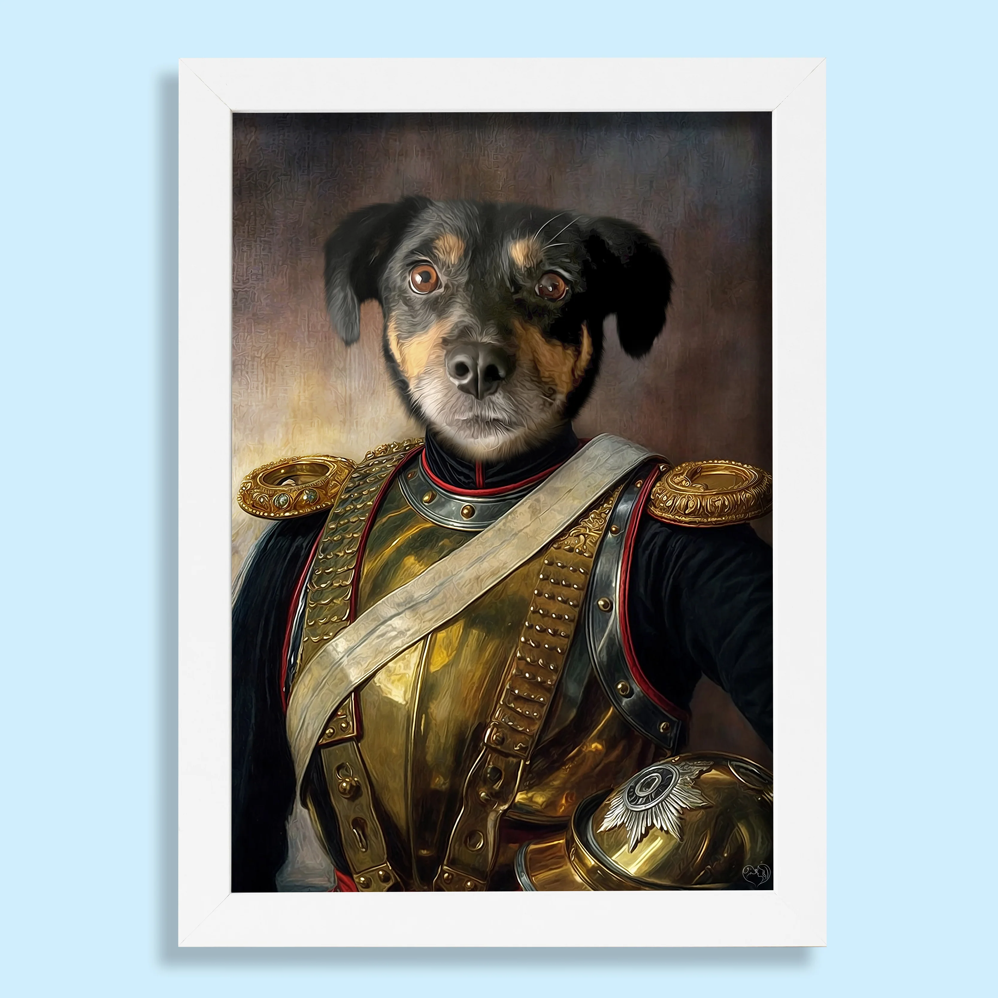 Aristocrat Elegance - Custom Pet Portrait